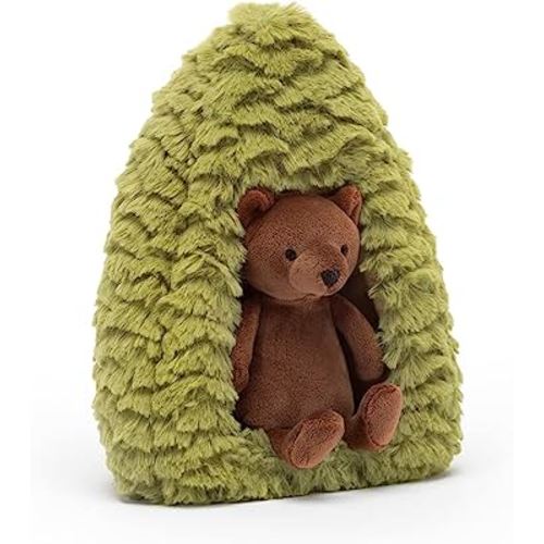 Jellycat Forest Fauna Bear Stuffed Animal