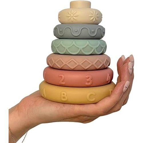 Mr. Pen- Stacking Rings Toy, 6 pcs, Stacking Toys, Stacking Rings, Baby Stacking Toys, Stacking Rings Baby Toy, Baby Stacking Rings, Ring Stacker Baby Toy, Baby Toy Rings, Ring Toys for Baby