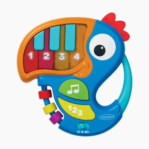 Infantino Piano & Numbers Learning Toucan - Blue