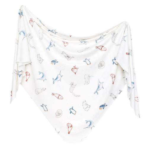 Knit Swaddle Blanket - Arctic Wonder
