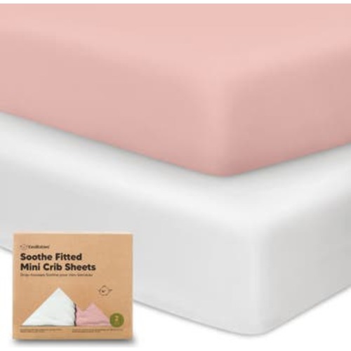 Soothe Fitted Mini Crib Sheet