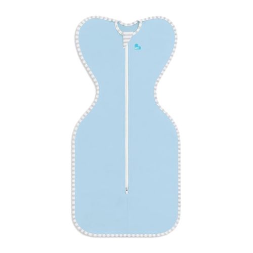Love to Dream Swaddle, Baby Sleep Sack - Swaddle Up Self-Soothing Swaddles for Newborns, Snug Fit Helps Calm Startle Reflex, Lite 0.2 Tog Sleep Sack, 13-19 lbs, Blue