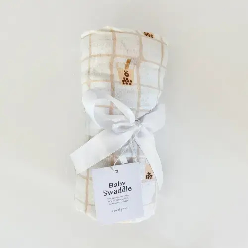 A Jar of Pickles | Boba Bubble Milk Tea Swaddle Blanket