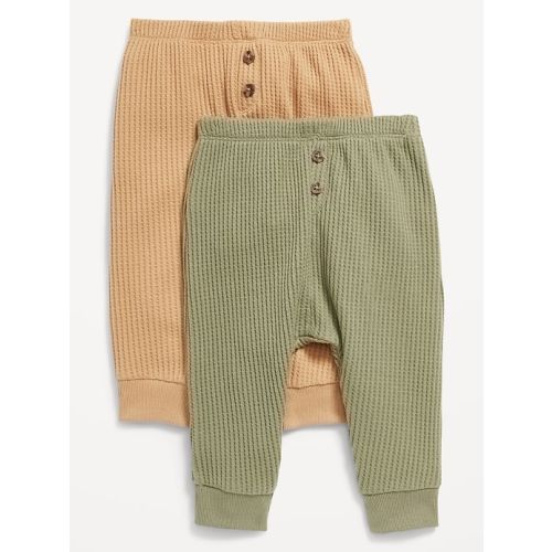 6-12M Thermal-Knit Jogger Sweatpants 2-Pack