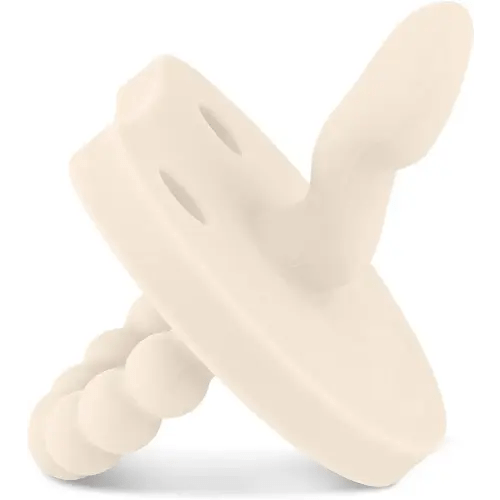 Ryan & Rose Cutie PAT Smile - Orthodontic Pro Pacifier and Teether (Ivory)