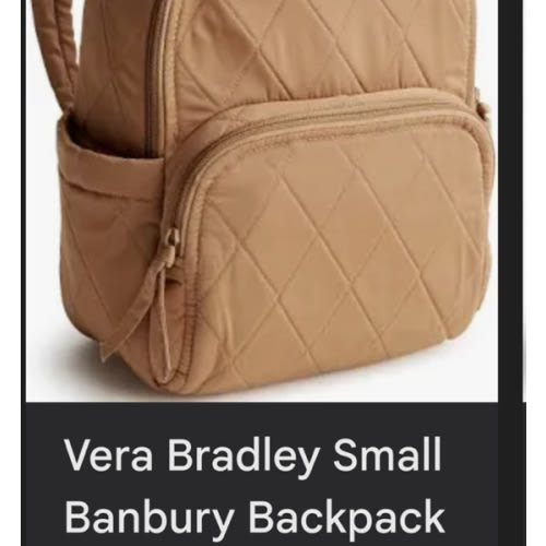 Small Banbury Backpack - Performance Twill | Vera Bradley – Vera Bradley Outlet Store