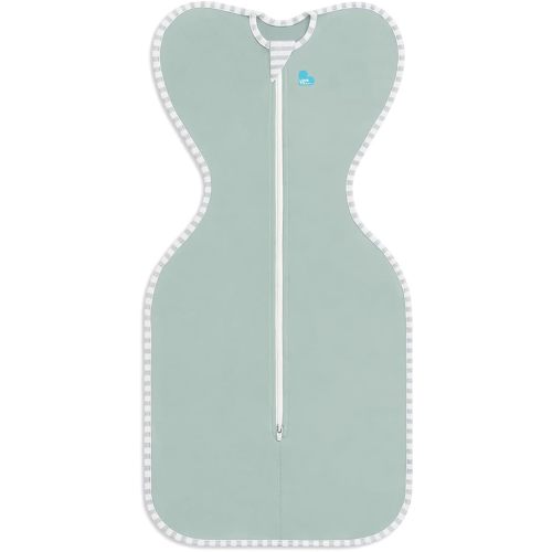 Love to Dream Swaddle, Baby Sleep Sack, Swaddle Up Self-Soothing Swaddles for Newborns, Get Longer Sleep, Snug Fit Helps Calm Startle Reflex, Lite 0.2 Tog Sleep Sack, 13-19 lbs, Olive