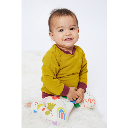 Lilla Barn Clothing | Baby & Toddler Bamboo Top | Collegiate