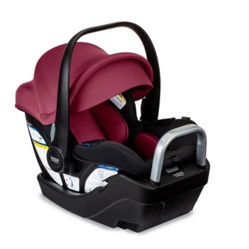 Britax Willow S Infant Car Seat with Alpine Base, Color: Ruby Onyx