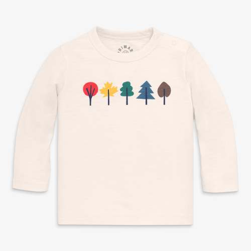 Baby long sleeve foliage tee | Primary.com