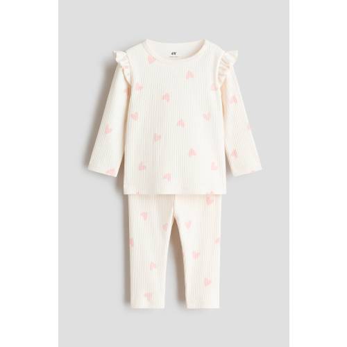 Newborn- RIBBED COTTON SET