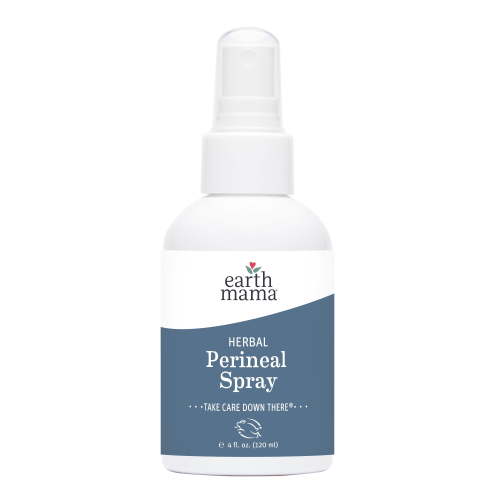Earth Mama Herbal Perineal Spray for Pregnant Women and Postpartum, 4 fl oz HSA/FSA Eligible