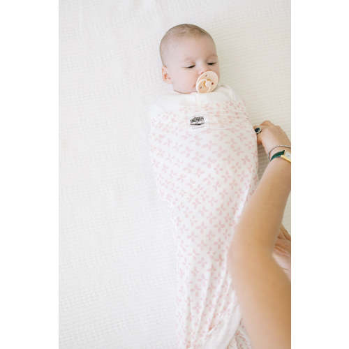 Pink Clover Swaddle
