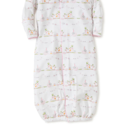 Noah's Pink Print Convertible Gown