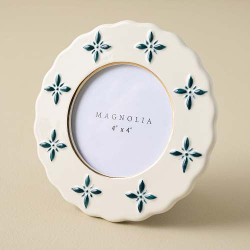 Round Luna Photo Frame – Magnolia