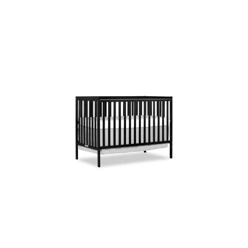 Synergy Black 5-in-1 Convertible Crib - Black