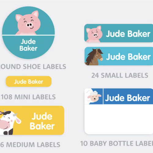 Name Labels for Daycare