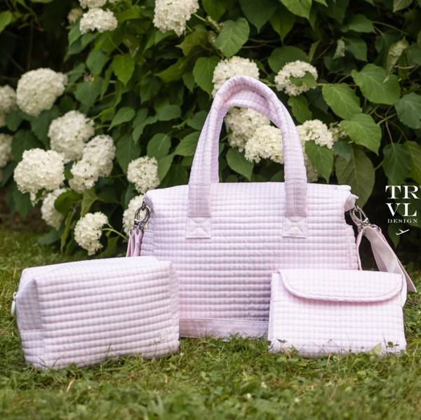 TRVL Quilted Stroller Bag Bundle (3 Piece)