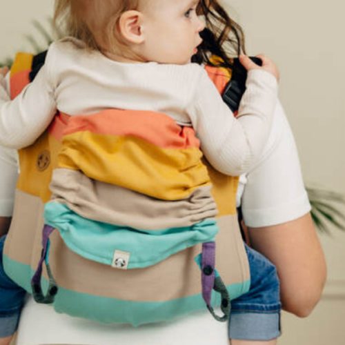Lenny Buckle Onbuhimo PRO baby carrier, TODDLER size, broken-twill weave (100% cotton) - PASTELS