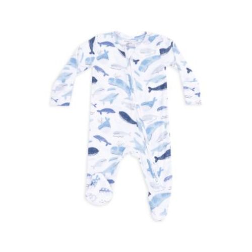Boys' Whale Print Footie - Baby