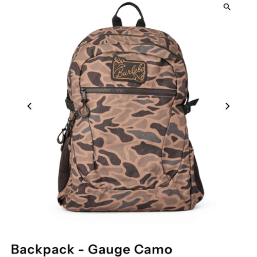 Backpack - Gauge Camo – BURLEBO