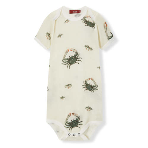 Coastal Crab Bamboo Short Sleeve One Piece