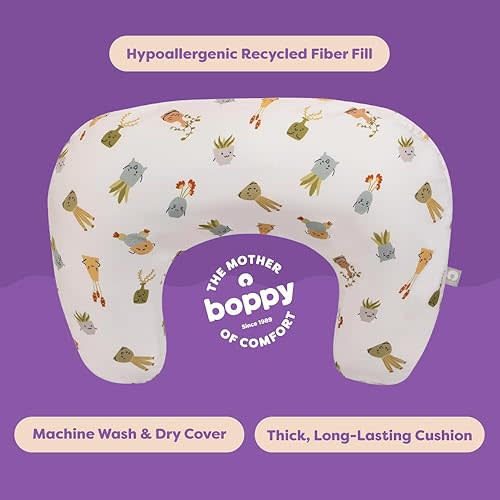 Boppy Nursing Pillow - Tan Happy Houseplants