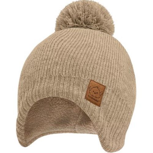 Keababies Muff Baby Beanie, Baby Hat For Baby Boys, Girls, Winter Hats For Kids, Newborn, Infant, Toddler 3-36 Months (taupe)