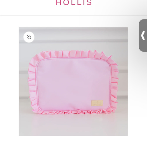 Ruffled Nylon XL Pouch – Hollis