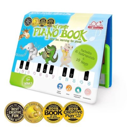 BEST LEARNING Kids Piano - Educational Musical Toy for Toddlers Kids Ages 3-5 Years - Ideal 4 Year Old Boy or Girl Birthday Gift Present