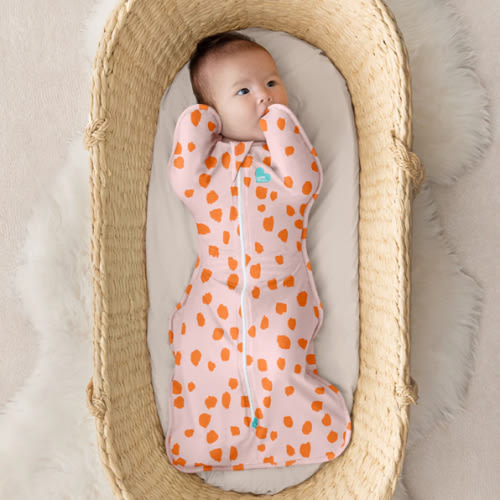 Swaddle Up™ 1.0 TOG Cotton Light Pink Jumbo Animal
