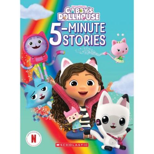 Gabby's 5-Minute Stories (Gabby's Dollhouse) - by Scholastic (Hardcover)
