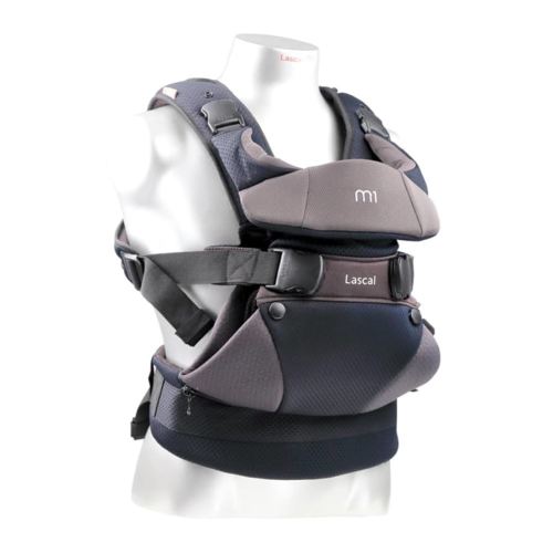 m1 Carrier, 8-33 lbs., Gray, Superior Hip-Healthy “M-Position” Seat for Infants, Patented Hip-Zip Support for Toddlers, Multi-Position Ultra Comfortable Carrier for Parents, Babies & Toddlers
