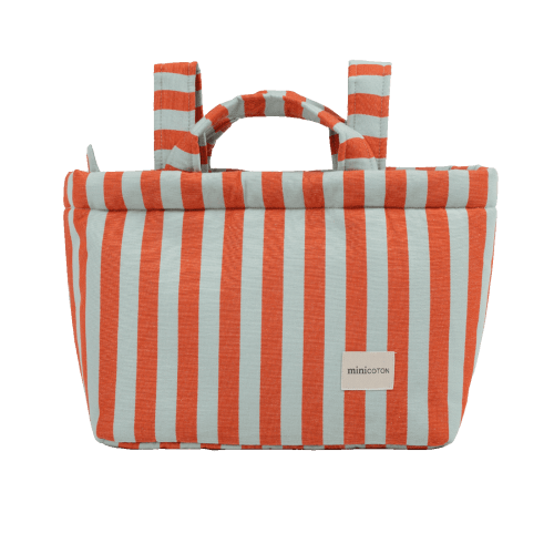 Carry - Coral + Aqua · Minicoton