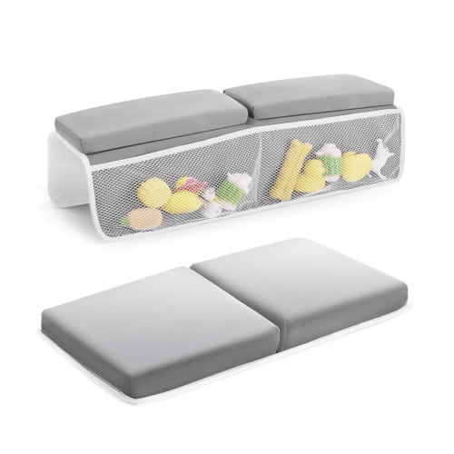 Baby Bath Kneeler and Elbow Rest Pad Set, Bathtub Kneeling Pad, Baby Accessories for Bath, Relieve Your Knees and Elbows