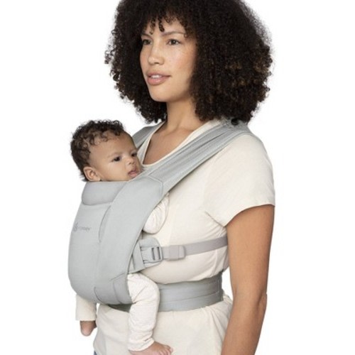 Ergobaby Embrace Cozy Soft Air Mesh Newborn Baby Carrier - Gray