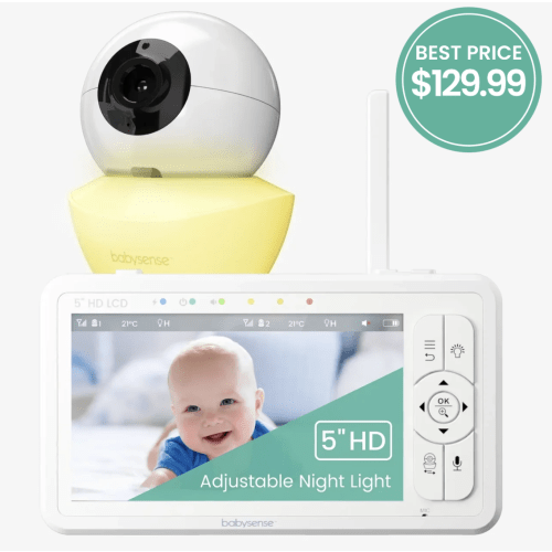 Babysense HD S2: Video Baby Monitor, One Camera, Non wifi, Night Light