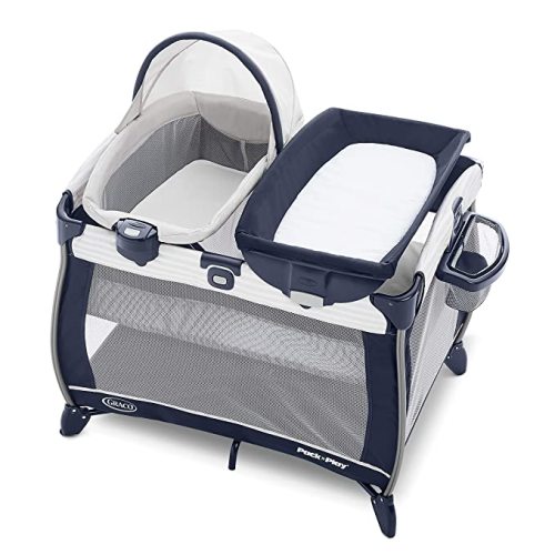 Amazon.com : Graco Pack 'n Play Quick Connect Portable Bassinet Playard, Alex : Baby