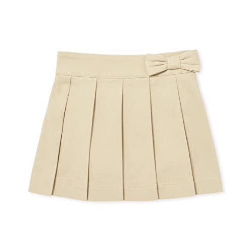 The Children's Place Toddler Girls' Uniform Bow Pleated Skort