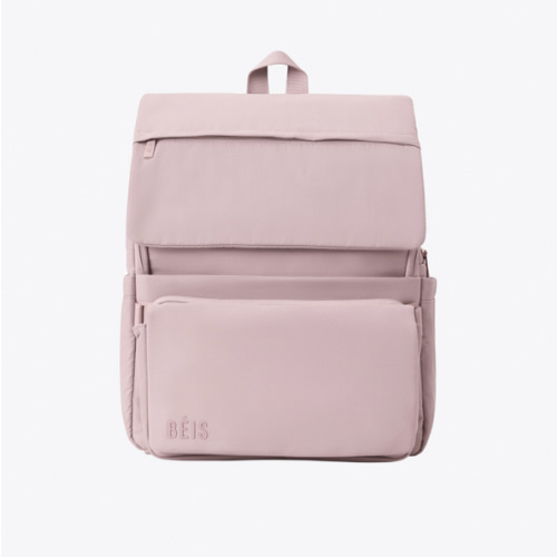 BÉIS 'The Ultimate Diaper Backpack' in Atlas Pink - Best Pink Backpack Diaper Bag