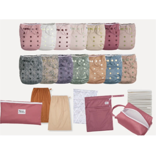Cloth Diaper Starter Kit - Pink