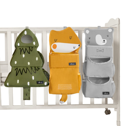 Sunveno Animal Print Crib Diaper Stacker | Wayfair