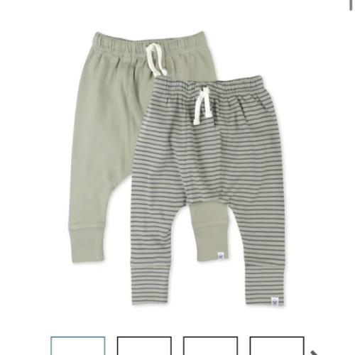2-Pack Organic Cotton Honest Pants | Honest Baby Clothing