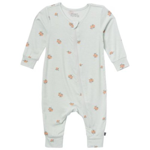 Modern Moments by Gerber Baby Neutral Super Soft Long Sleeve Coverall With Mitten Cuff, Sizes Newborn - 12 Months