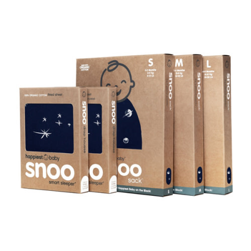 SNOO Sleep Sack Bundle in Small, Medium, Large Sizes and Sheets – Happiest Baby