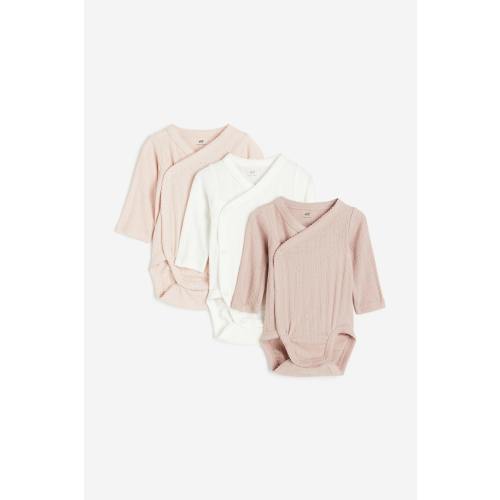 3-pack Wrapover Bodysuits