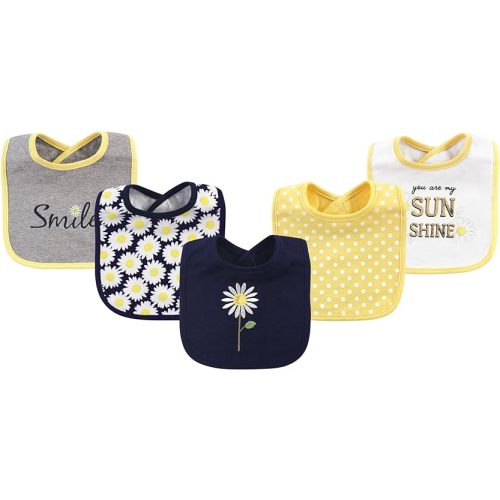 Hudson Baby Unisex BabyCotton Bibs