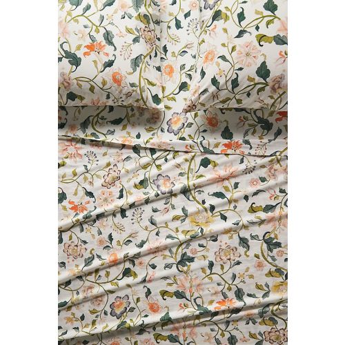 Organic Cotton Percale Printed Sheet Set