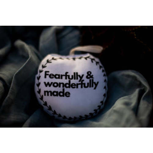 Fearfully & Wonderfully Made Rattle | littlelightcollective