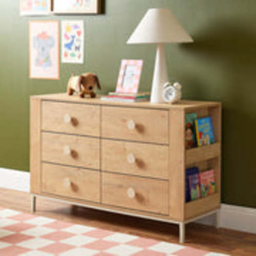 Spotty Six Drawers With Storage | Stylish & Practical | Mocka
